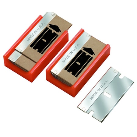 Allway Allway Steel Single Edge Razor Blade 1-9/16 in. L 10 pk SEB10